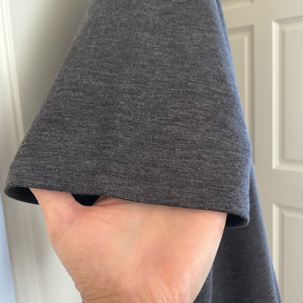 Halogen shift dress extra large gray, dark charcoal, Heather 2 front pockets NWT - Picture 4 of 16